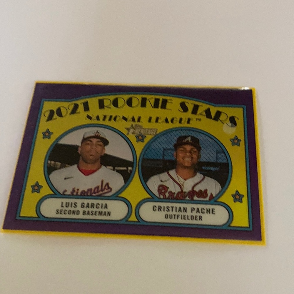Rare 2021 Rookie stars national league heritage
